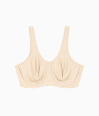 Simone Sport Underwire Bra: Sand